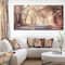 Designart - Golden Autumn Beautiful Forest - Landscape Canvas Art Print